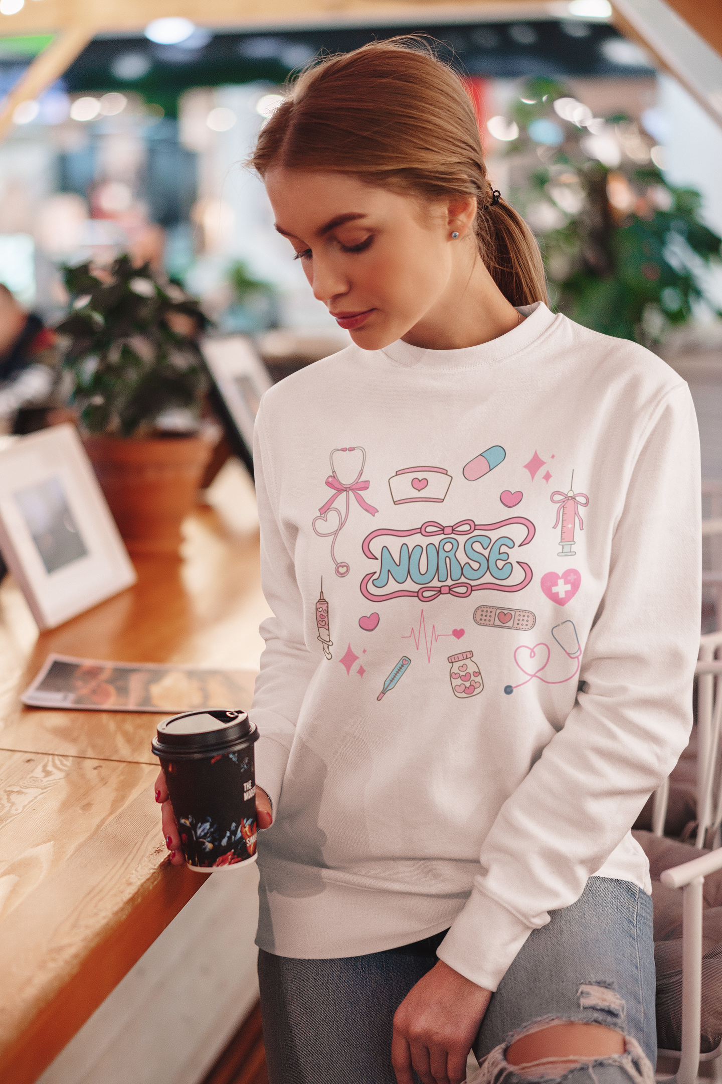 Cute Nurse Sweatshirt